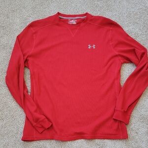 Under Armour Red Long Sleeve Shirt